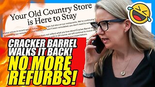 Cracker Barrel Walks ALL OF IT Back! Refurb Plans SCRAPPED! | Clownfish TV