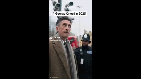 George Orwell And Winston Churchill Meet The UK In 2025