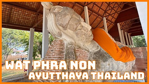 Lost Temples of Ayutthaya: Wat Phra Non Reclining Buddha - Plus Wat Chumphon & Wat Pradok Ruins Tour