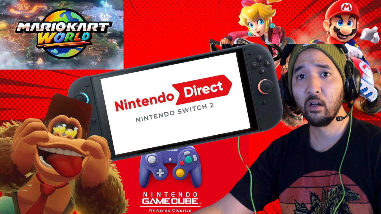 Nintendo Switch 2 Direct | Reaction | OMG! New DK Game?!