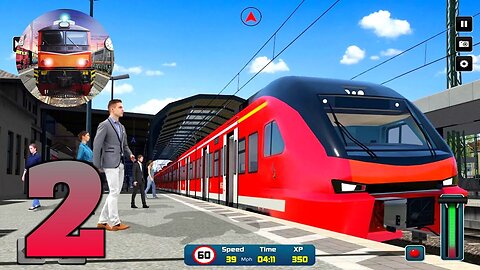 City Train Driver - Train Games Gameplay Walkthrough | Kamal Gameplay | Part 2 (Android, iOS)
