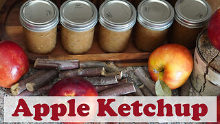 Apple Ketchup Canning Recipe [Fruit Ketchup]