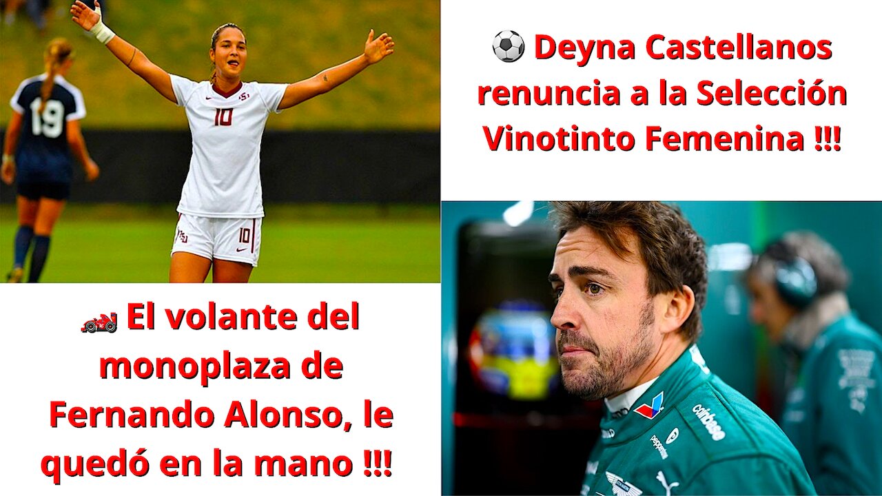 ⚽️ MBAPPE INICIA DEMANDA CONTRA EL PSG 🏎️ F1: El coche de FERNANDO ALONSO quedo sin VOLANTE !!!