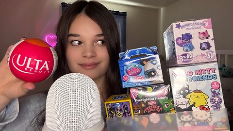 ASMR Blind Box Opening! [FNAF, Crystals, Aphmau and More!]