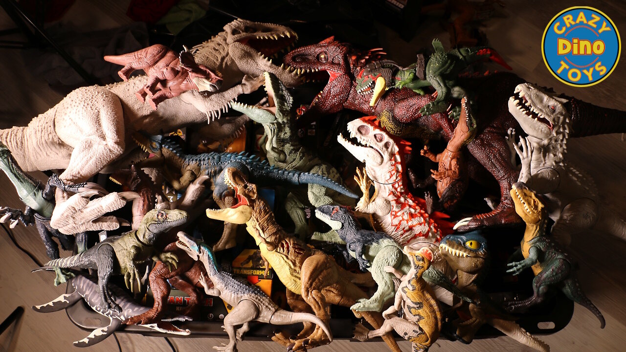 Huge Box 52 Jurassic World Dinosaur Toys Unboxed 2025 Chaos Theory Toys Jurassic Park Toys #target