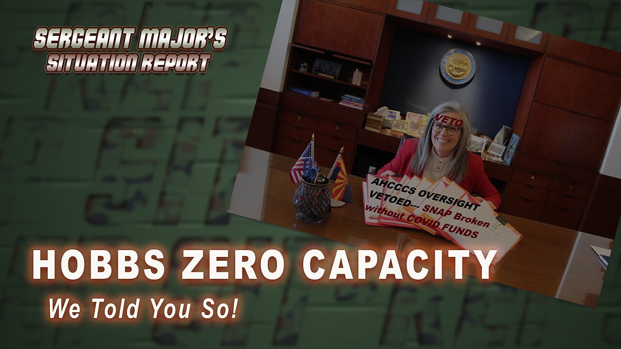 Hobbs Zero Capacity | Sergeant Major's Situation Report w/John Gillette