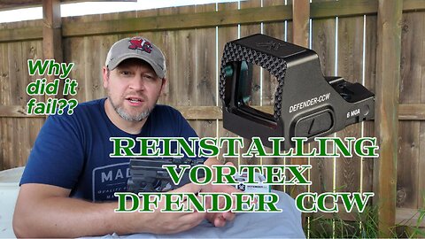 Vortex Defender CCW Reinstall