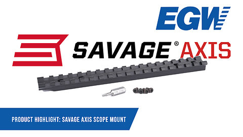 Product Highlight: Savage AXIS / AXIS II / AXIS II XP / AXIS Compact Picatinny Rail Scope Mount