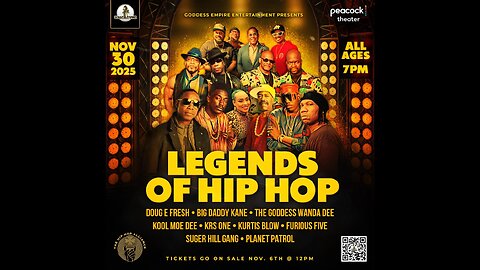 Legends of hip-hop concert