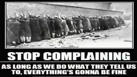 You Cannot Comply Your Way Out Of Tyranny. Listen to what this lady says. It is important
