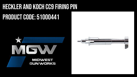 Heckler And Koch CC9 Firing Pin - 51000441