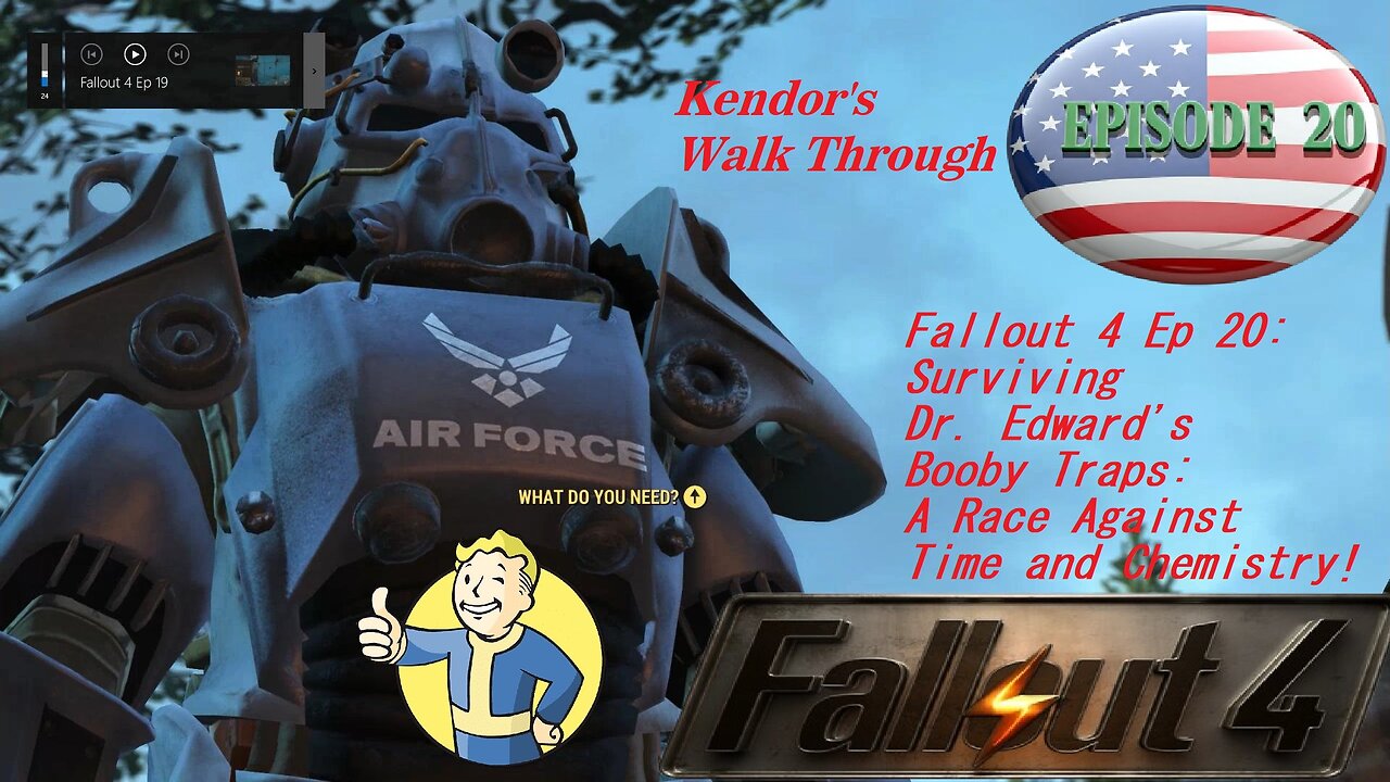 Fallout 4 Ep 20: Surviving Dr. Edward's Booby Traps: A Race Against Time and Chemistry!