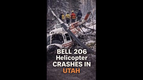 Helicopter 🚁 Crash insane luck all 4 survived