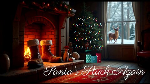 Santa's Stuck Again (version 1 & 2)