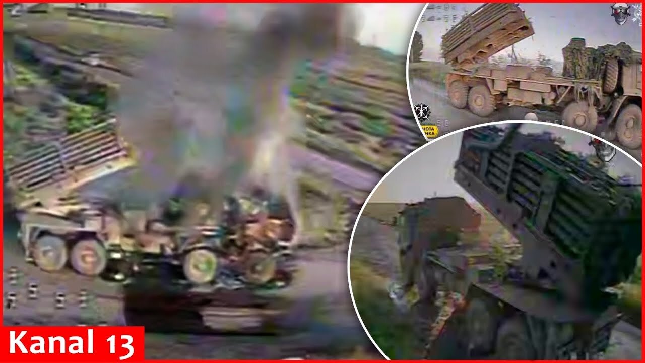“Zemledeliye” system laying land mines on roads used by Ukrainian troops, is destroyed in shelling