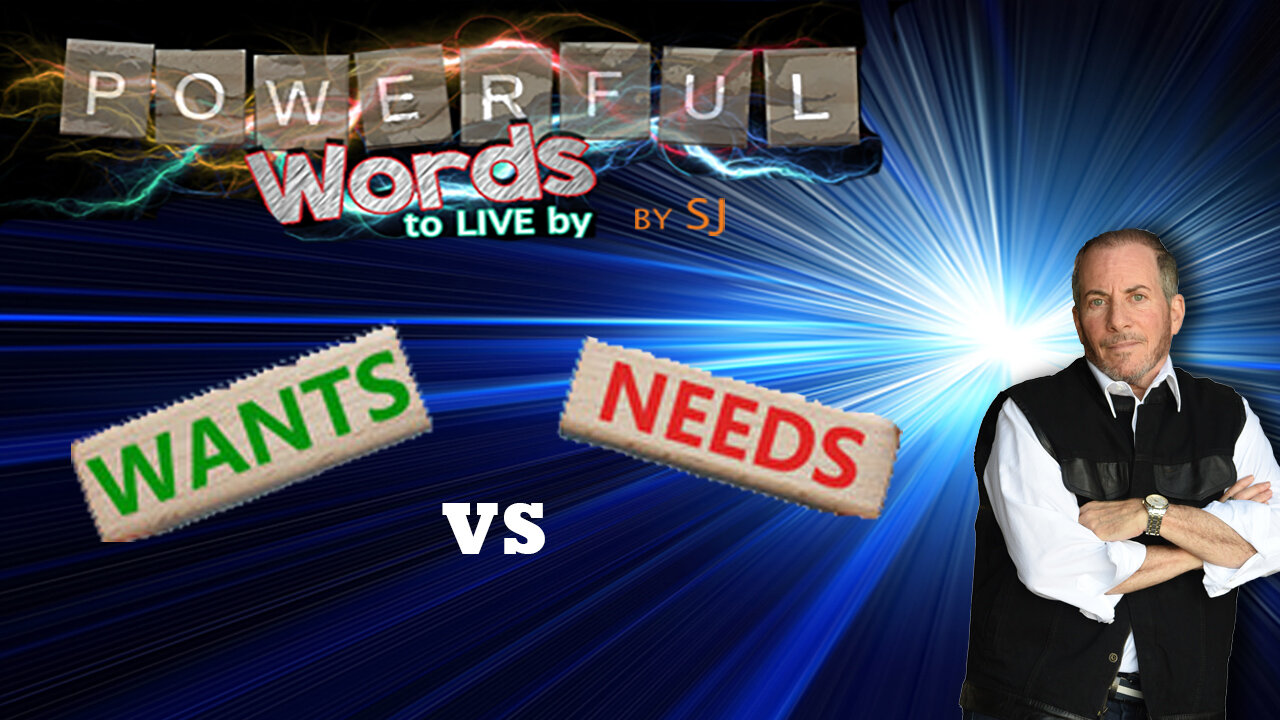 NEED VS WANT
