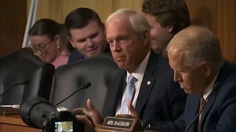 🚨Senator Ron Johnson dropped the biggest TRUTH BOMB of RFK Jr.’s Senate hearing today.