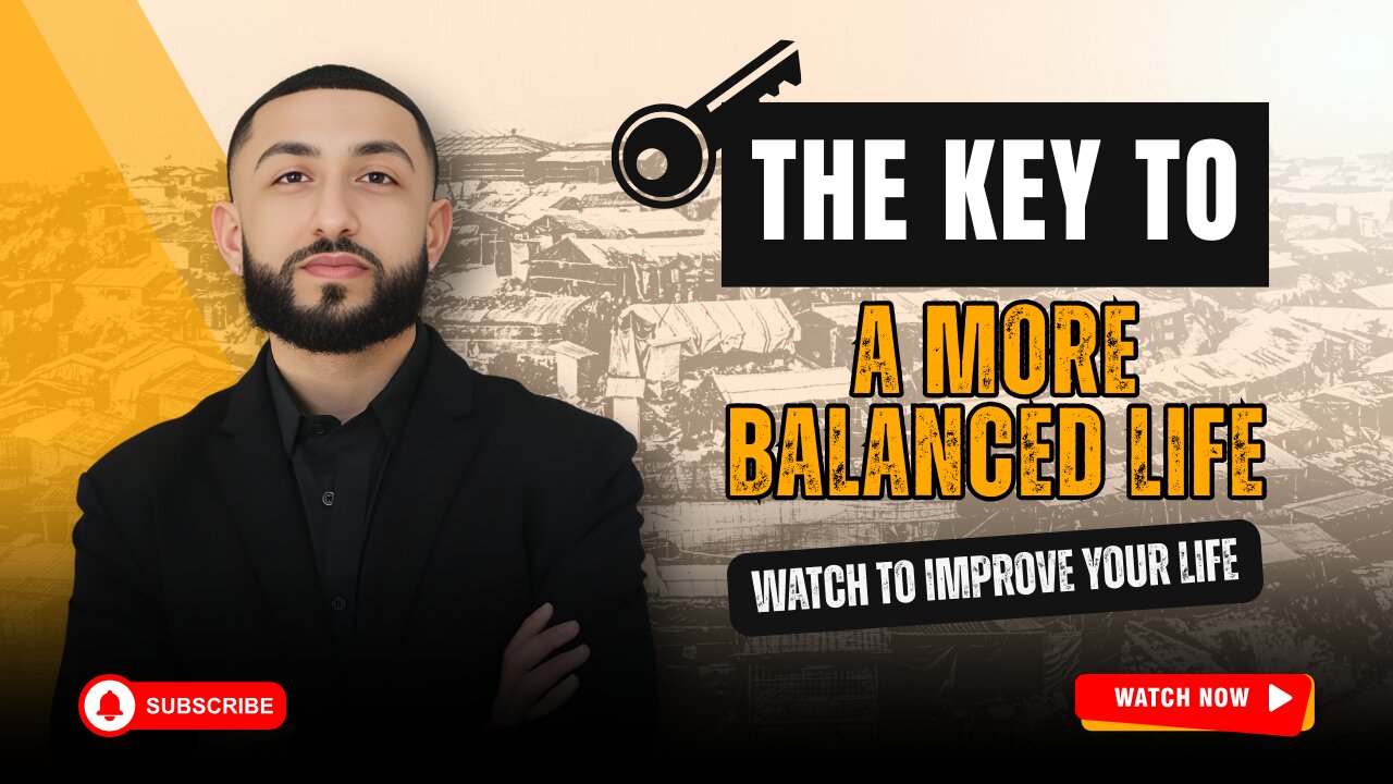 The key to a more Balanced Life (Watch This to Transform Your Life)
