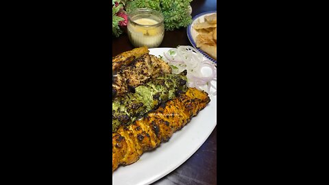 # chicken boti platter