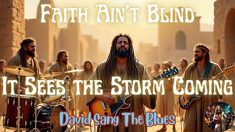 Faith Ain’t Blind — It Sees the Storm Coming | A Prophetic Blues Song of Fire and Belief