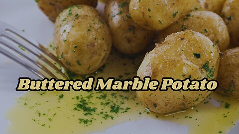 Buttered Marble Potato in 10 Minutes – So Easy & Delicious!