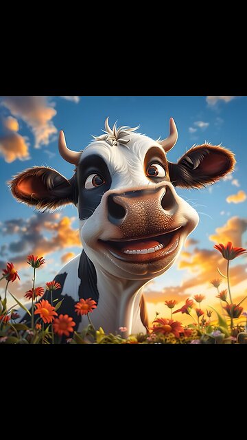 "Heroes in Uniform: Police Rescue Stranded Cow"