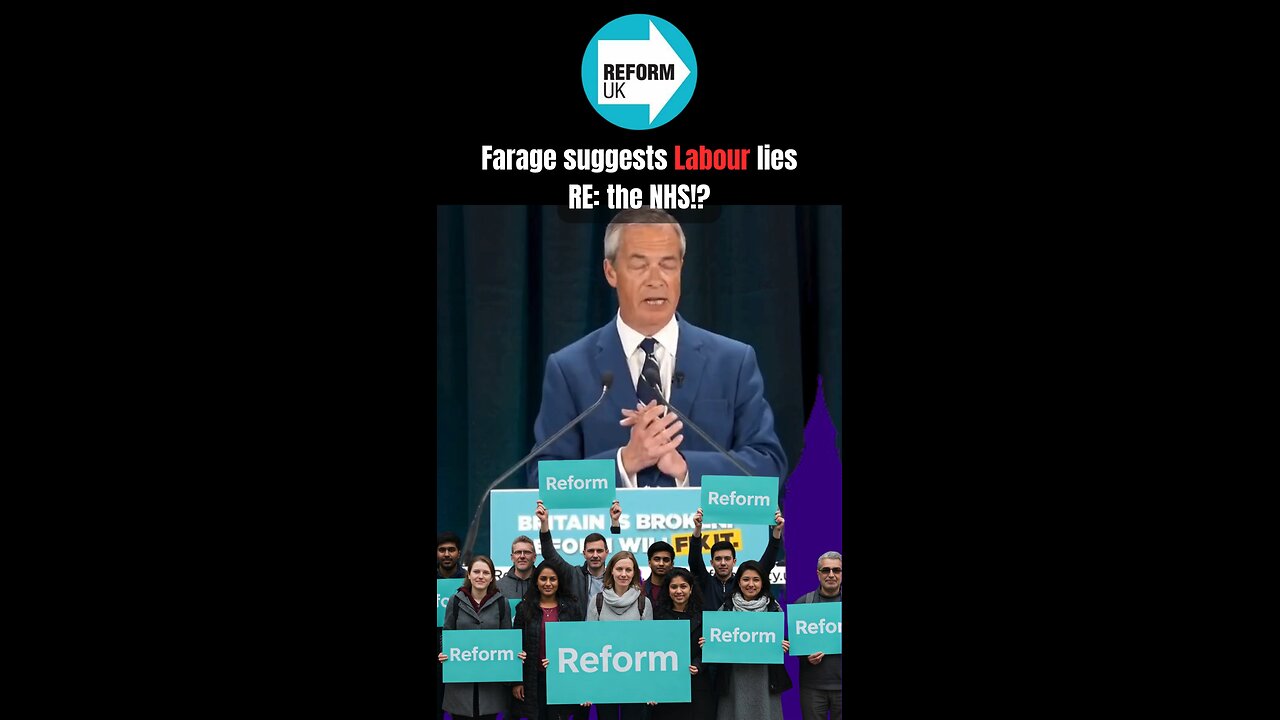 NHS requires "radical" reform! - Farage