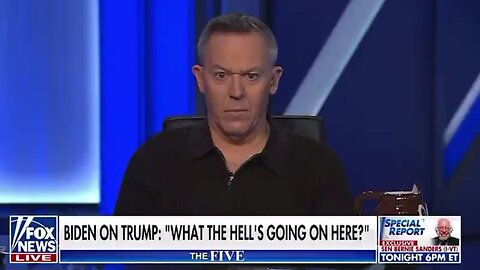 Greg Gutfeld's Rant For The Ages On Biden's 1st Interview Since Leaving Office Is Necessarily Brutal