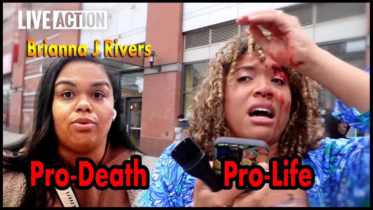 Pro-Abortion Psycho Brianna J Rivers Punches Pro-Life Journalist Savannah Craven Antao