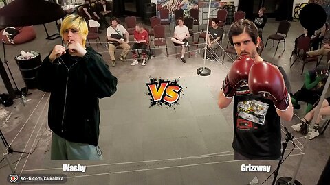 Washy VS Grizzway boxing fight | Stream Stars: Knocked Offline - Night 1
