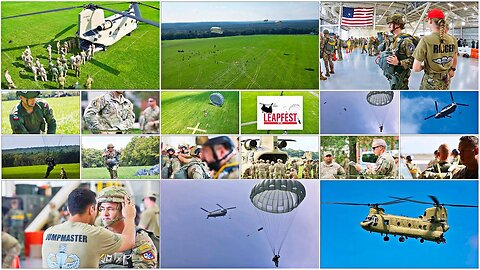 Paratroopers from 17 Nations Compete in Leapfest 2024 Parachute Event