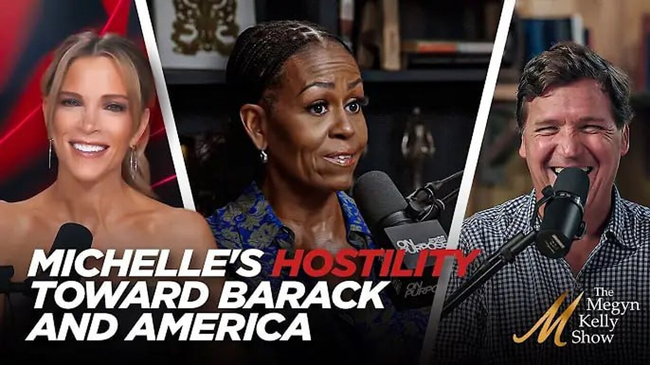 Tucker Carlson on Michelle Obama's massive hostility toward Barack and America on full display