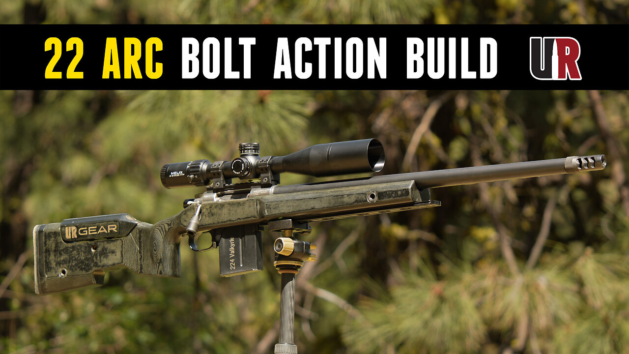 Custom 22 ARC Pristine Bolt Action Build End-to-End