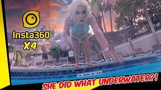 OMG… She Did THAT Underwater?! 🤯 (Caught in 360°)