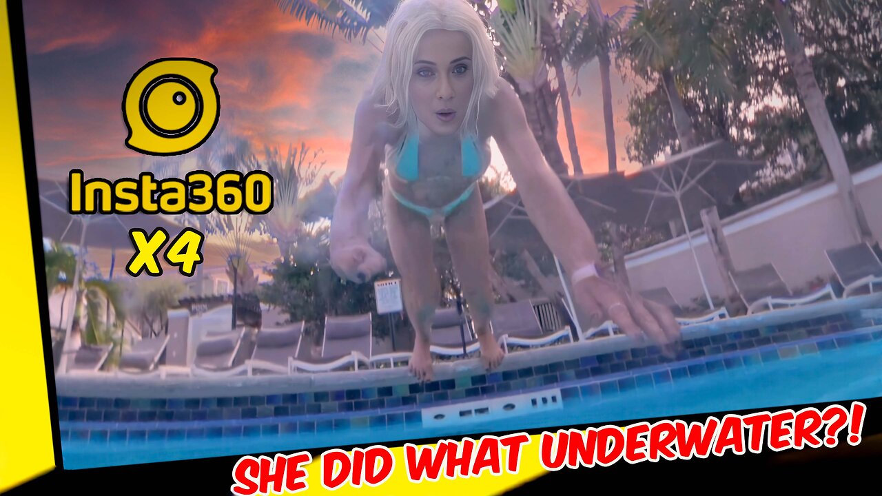 OMG… She Did THAT Underwater?! 🤯 (Caught in 360°)