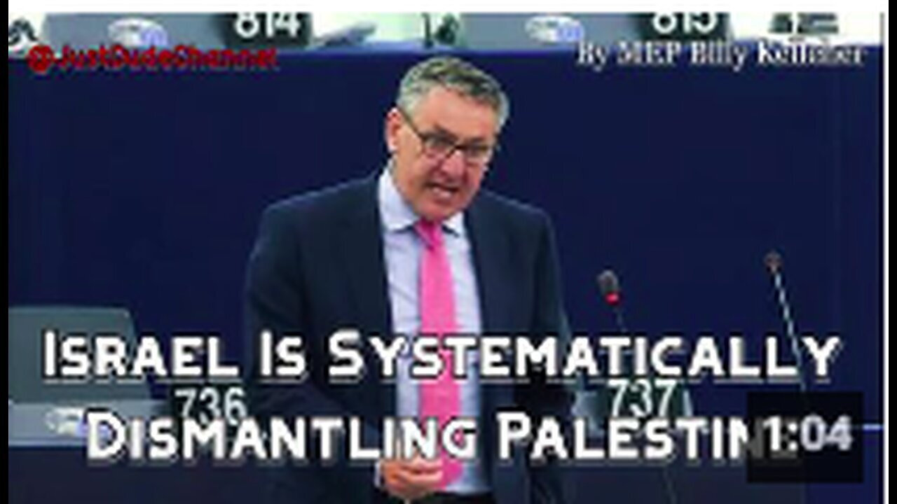 "MEP Billy Kelleher: Israel Systematically Dismantling Palestine"