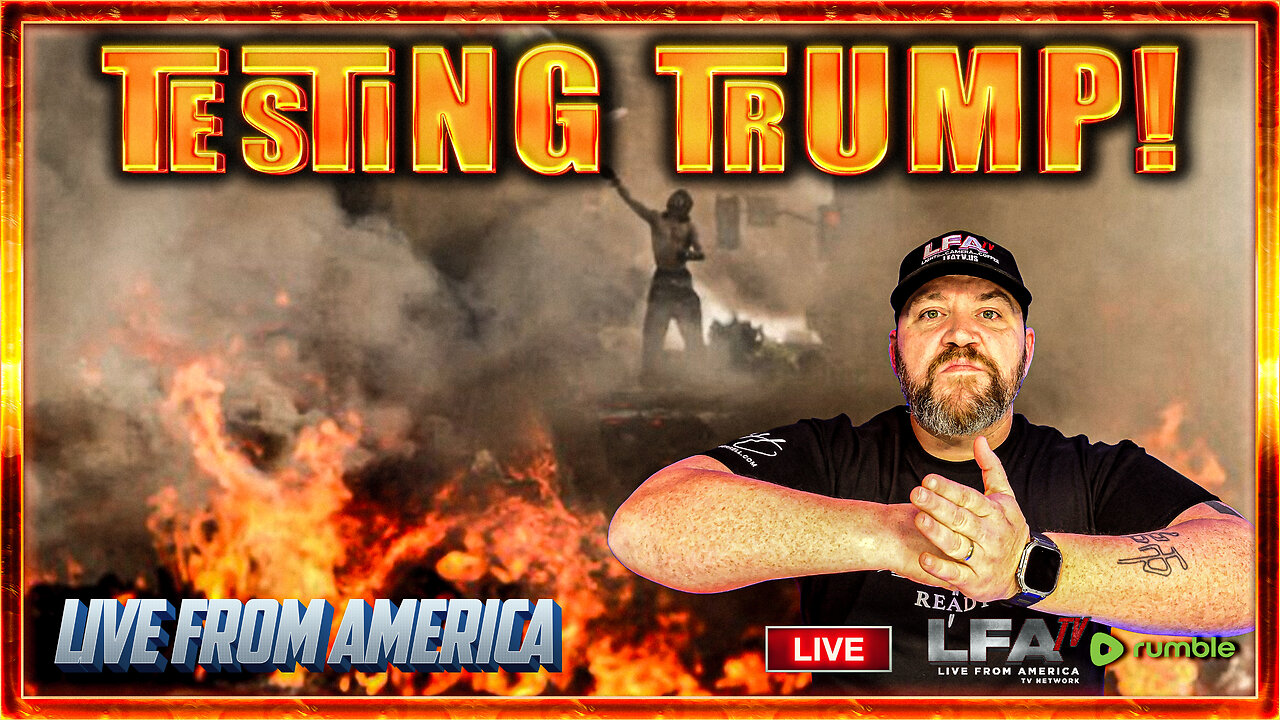 TESTING TRUMP! | LIVE FROM AMERICA 6.17.25 11AM