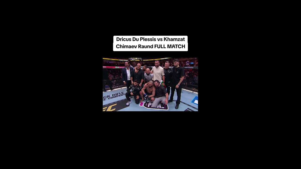 Khamzat Chimaev vs. Dricus du Plessis UFC 319 Full Match