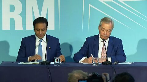 FULL REMARKS: Farage & Yusuf Unveil £25B Plan Prioritizing British Citizens Over Foreign Aid |
