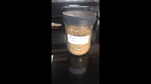 Onion Soup Mix in a jar