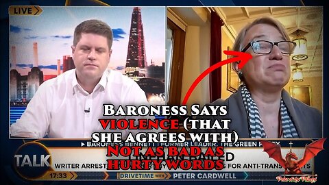Hurty Words Worse Than Violence? Baroness Bennett Explains | VOTV #51