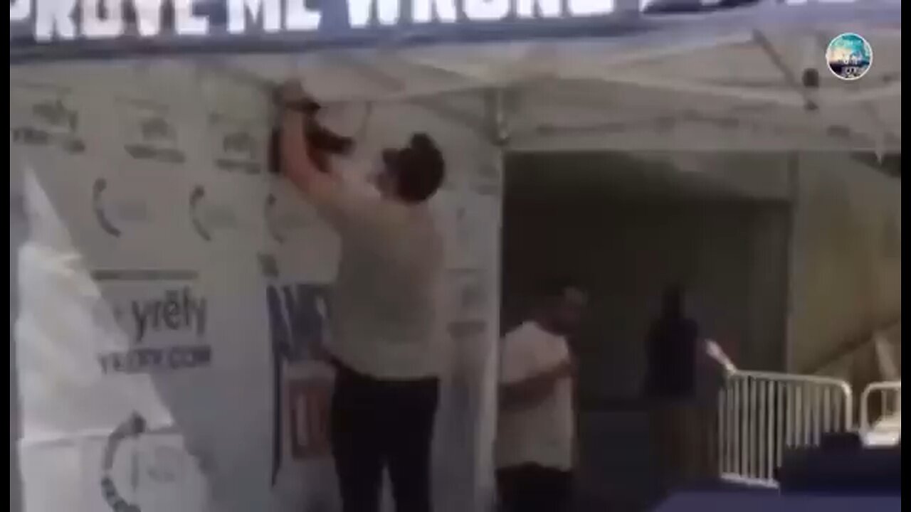 More to The Canopy & Camera Where Charlie Kirk Was Sitting. Perhaps It Was A Holographic Set Up?