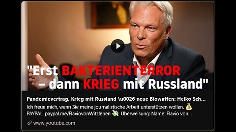 Pandemic treaty, war with Russia & new bioweapons😎