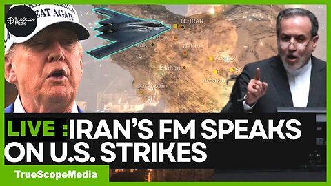 LIVE NEWS | Iranian FM Araghchi Speaks on ‘Everlasting Consequences’ To Press After U.S. Strikes