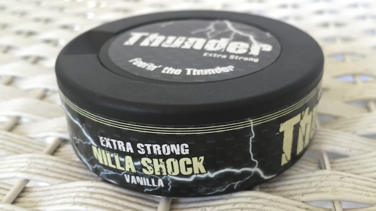 Thunder Nilla Shock (Limited Edition) Snus Review