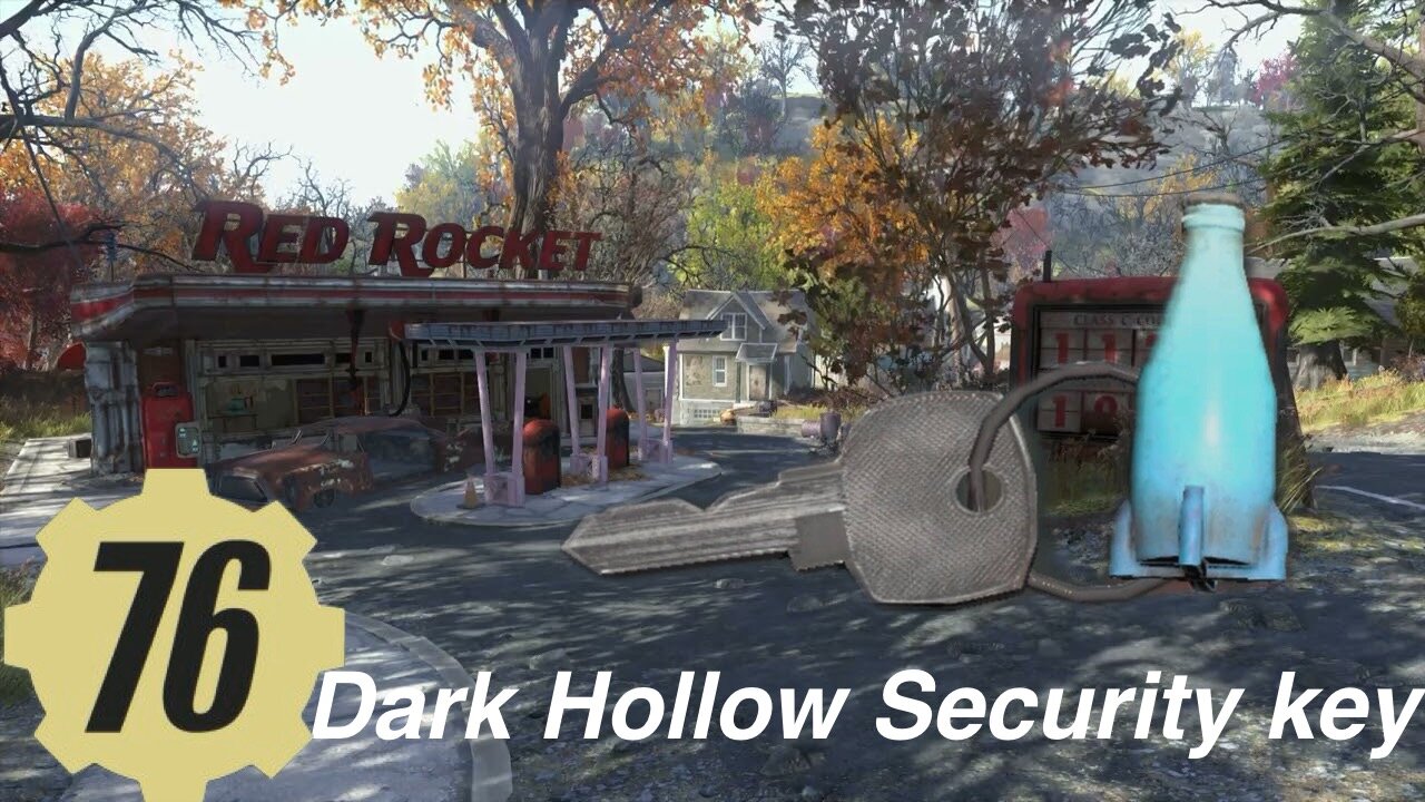 Fallout 76 dark hollow security key location