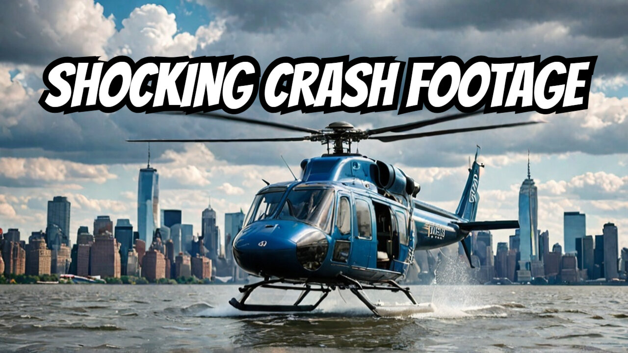 Horrific Helicopter Crash in NEW YORK CITY's Hudson River