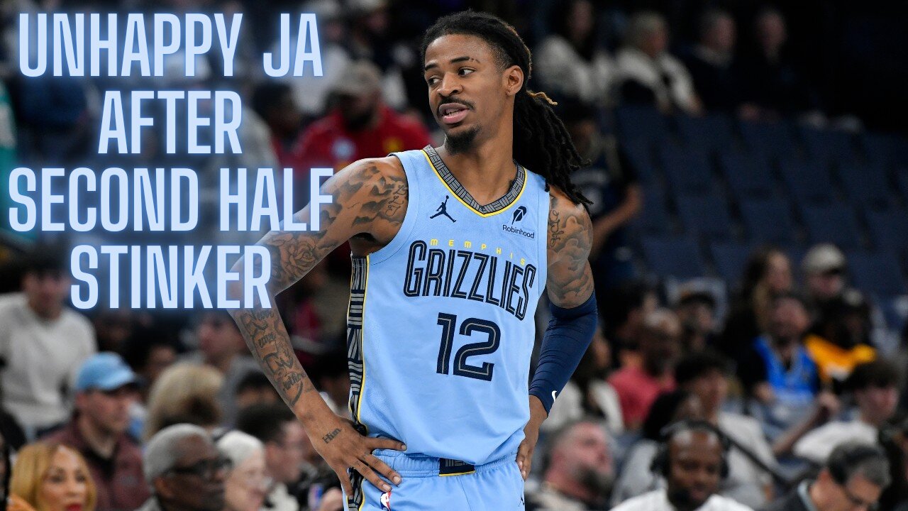 Ja Morant takes no accountability for loss, obviously displeased with coaching staff after game