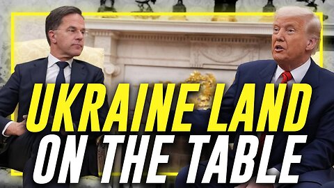 BREAKING VIDEO: Trump Says Pieces Of Ukraine Land & Power Plant On The Negotiating