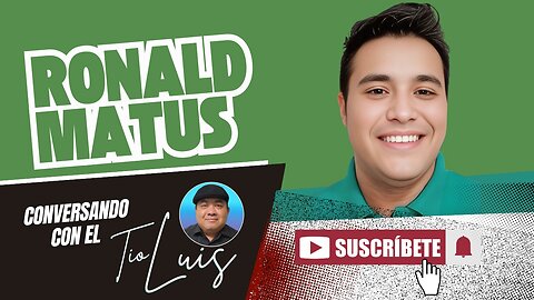 RONALD ALONZO MATUS IZAGUIRRE CANDIDATO A DIPUTADO POR EL PDCH DESDE TEGUCIGALPA